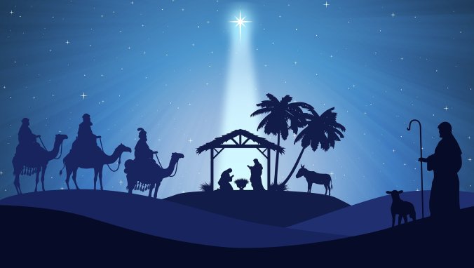 God Spoke At Christmas Time: 3 Clear Examples 1 An image of the wise men following the Christmas Star signifying one of the ways God spoke at Christmas time.