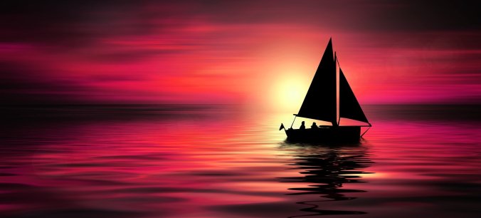 Post COVID-19: Steps To Navigate The Future Effectively (Part 2) 1 A scene of a sailing boat in calm waters to show that God can calm the storms in our life because of COVID-19.